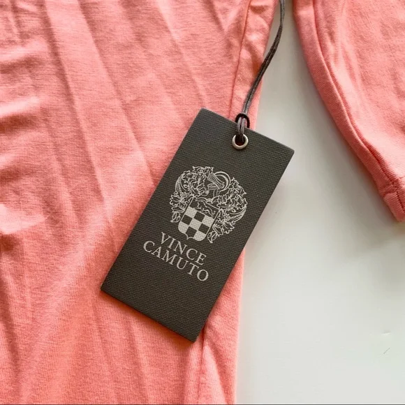 🌸New🌸 Vince Camuto Cold Shoulder Tie Front Top Sz Medium NWT - Picture 7 of 10